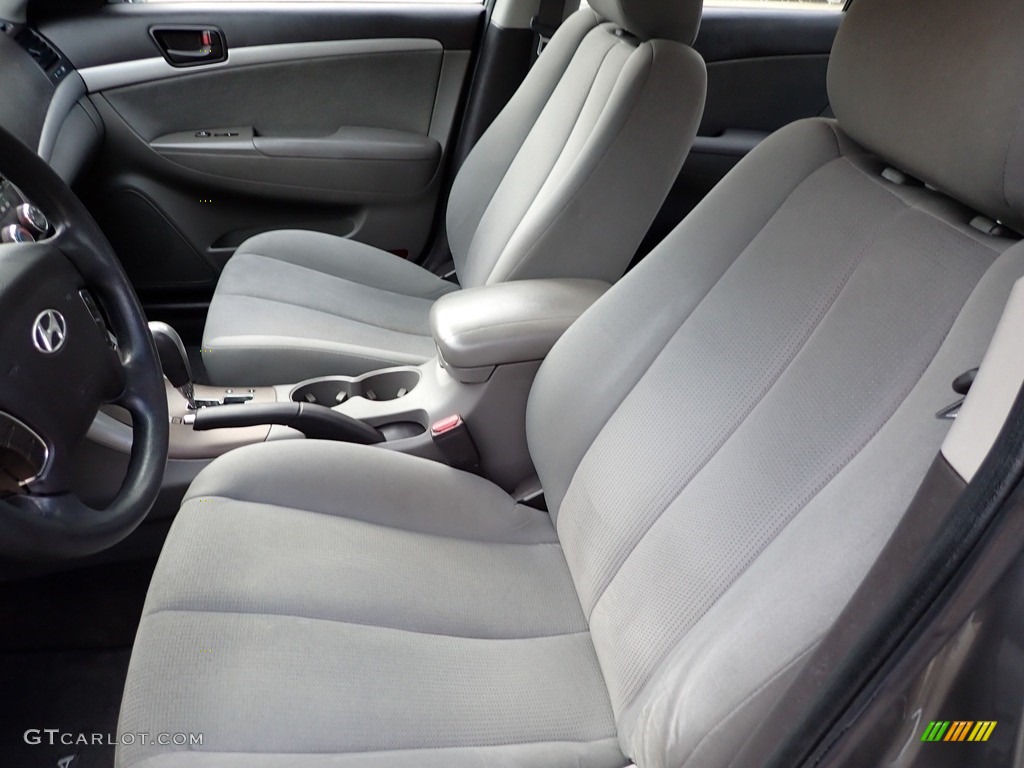 2010 Sonata GLS - Willow Gray / Gray photo #17