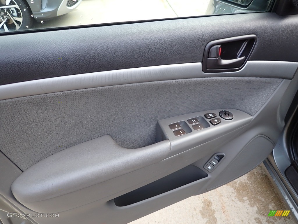 2010 Sonata GLS - Willow Gray / Gray photo #21