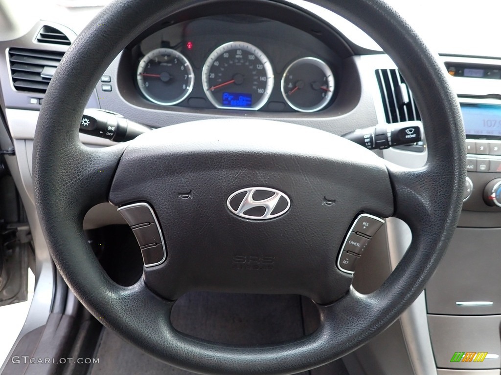 2010 Sonata GLS - Willow Gray / Gray photo #23