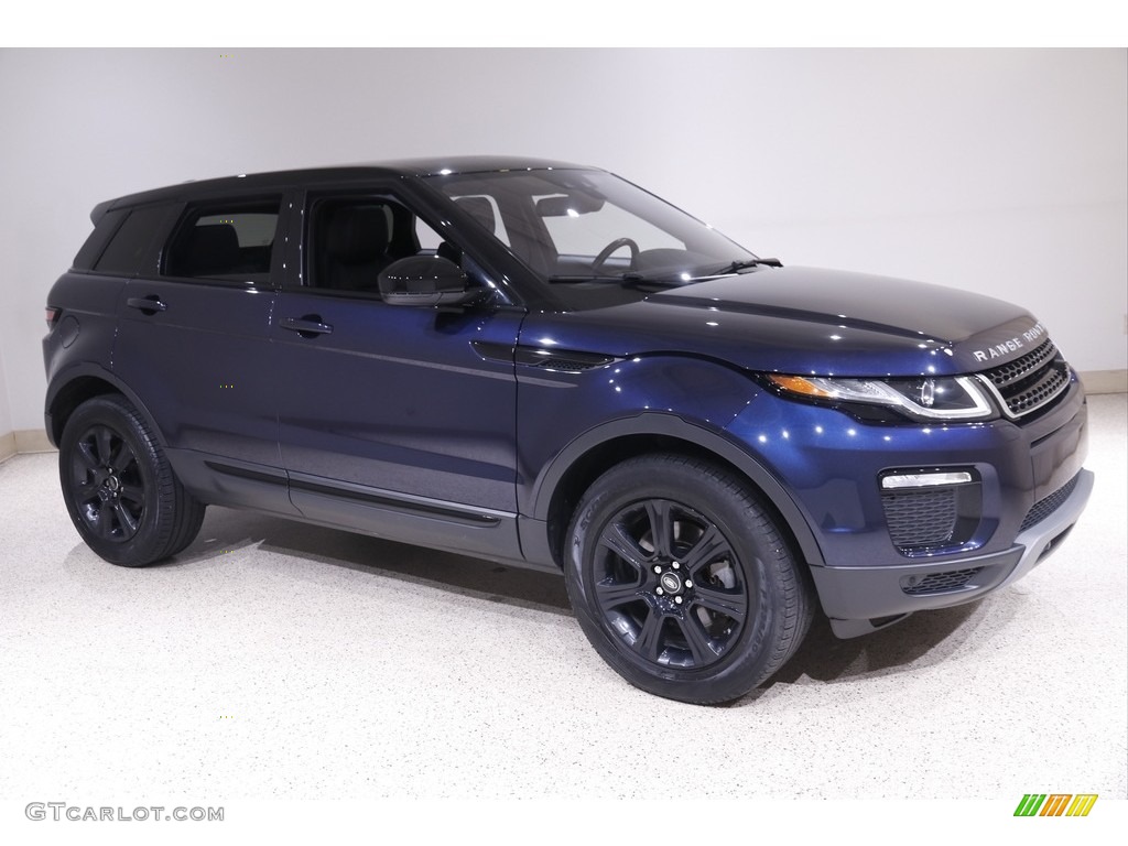Loire Blue Metallic 2019 Land Rover Range Rover Evoque SE Exterior Photo #141933366