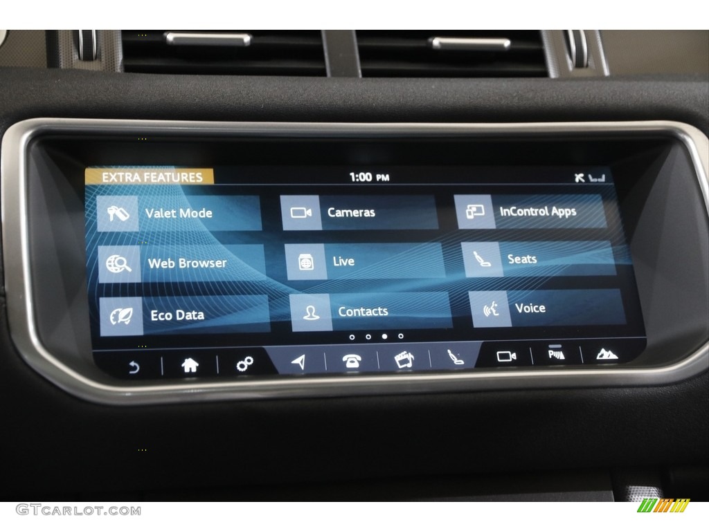 2019 Range Rover Evoque SE - Loire Blue Metallic / Ebony photo #12