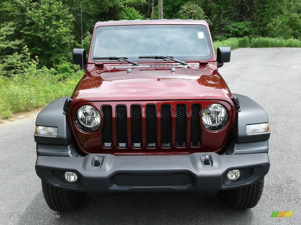 2021 Wrangler Unlimited Sport Altitude 4x4 - Snazzberry Pearl / Black photo #3
