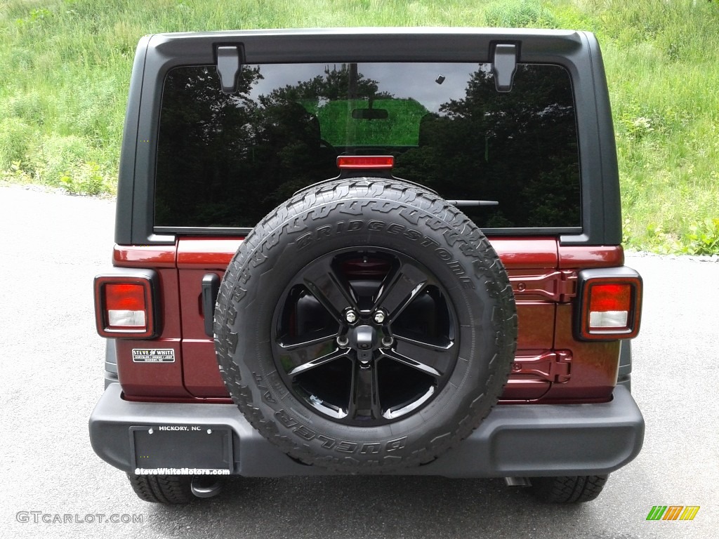 2021 Wrangler Unlimited Sport Altitude 4x4 - Snazzberry Pearl / Black photo #4