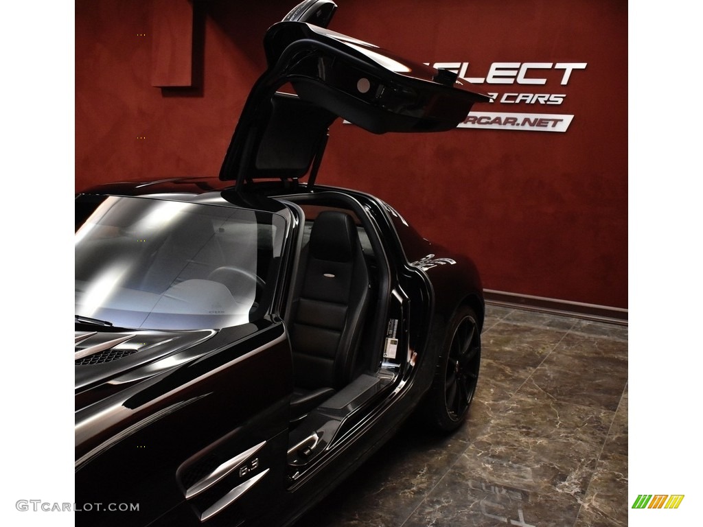 2012 SLS AMG - Obsidian Black Metallic / designo Black photo #7