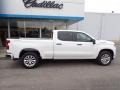 2021 Summit White Chevrolet Silverado 1500 Custom Crew Cab 4x4  photo #7