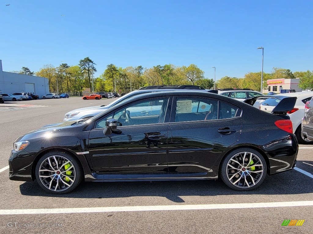 2021 WRX STI - Crystal Black Silica / Black Ultra Suede/Carbon Black photo #3