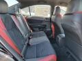 2021 Subaru WRX Black Ultra Suede/Carbon Black Interior Rear Seat Photo