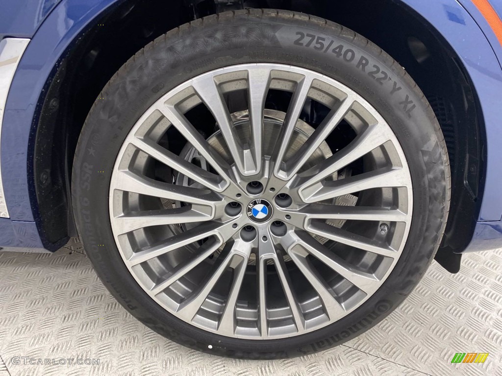 2021 BMW X7 xDrive40i Wheel Photo #141935112