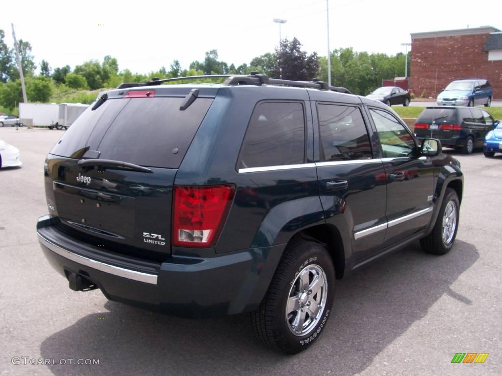 2005 Grand Cherokee Limited 4x4 - Deep Beryl Green Pearl / Dark Khaki/Light Graystone photo #12