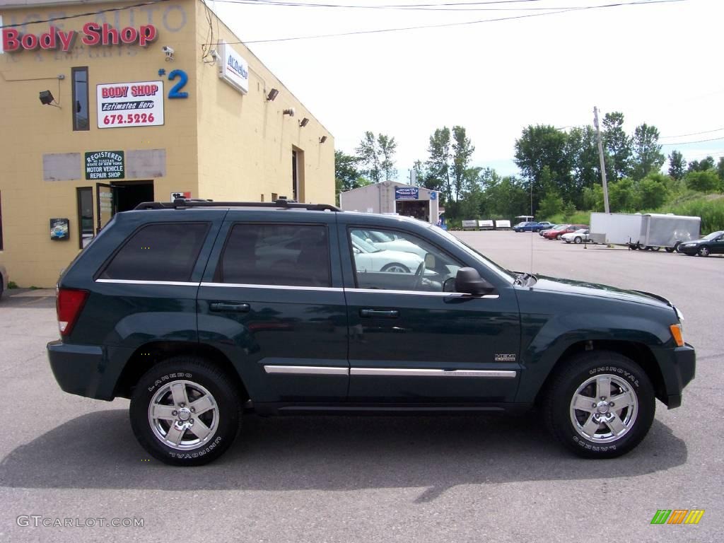 2005 Grand Cherokee Limited 4x4 - Deep Beryl Green Pearl / Dark Khaki/Light Graystone photo #13