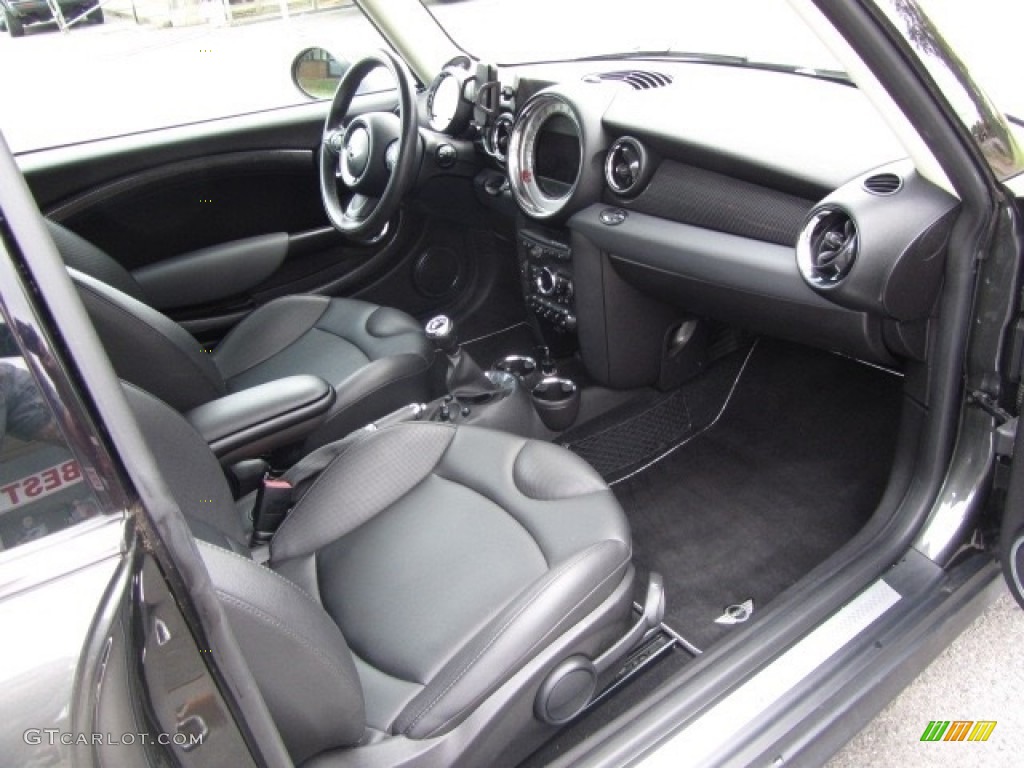 2012 Cooper S Hardtop - Eclipse Gray Metallic / Carbon Black photo #22