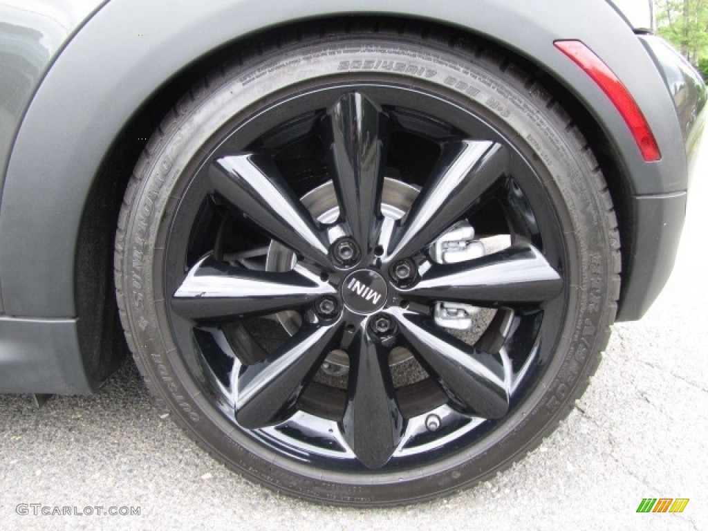 2012 Cooper S Hardtop - Eclipse Gray Metallic / Carbon Black photo #26