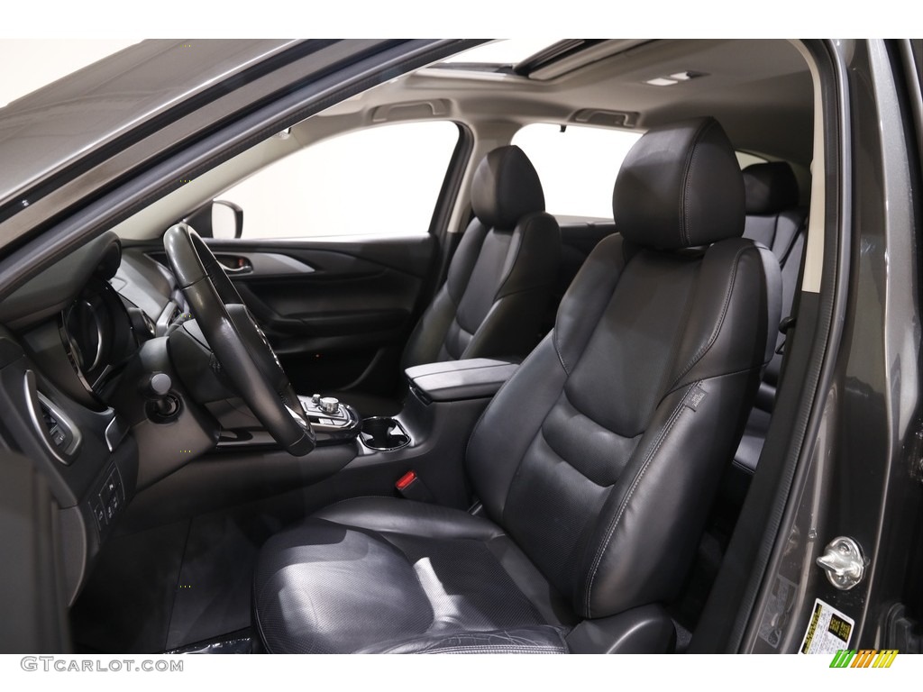 2018 CX-9 Touring AWD - Machine Gray Metallic / Black photo #5