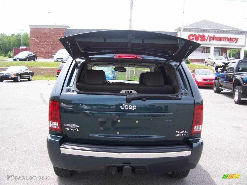 2005 Grand Cherokee Limited 4x4 - Deep Beryl Green Pearl / Dark Khaki/Light Graystone photo #20