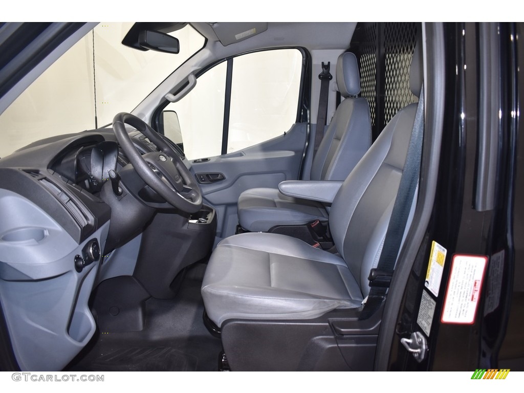 Charcoal Black Interior 2018 Ford Transit Van 150 LR Regular Photo #141936282