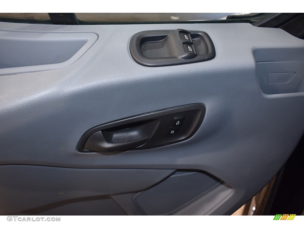 2018 Ford Transit Van 150 LR Regular Charcoal Black Door Panel Photo #141936351