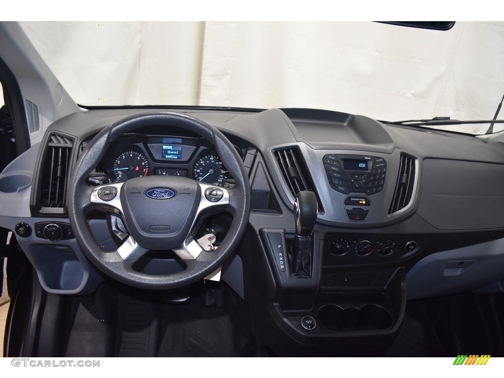 2018 Ford Transit Van 150 LR Regular Charcoal Black Dashboard Photo #141936400