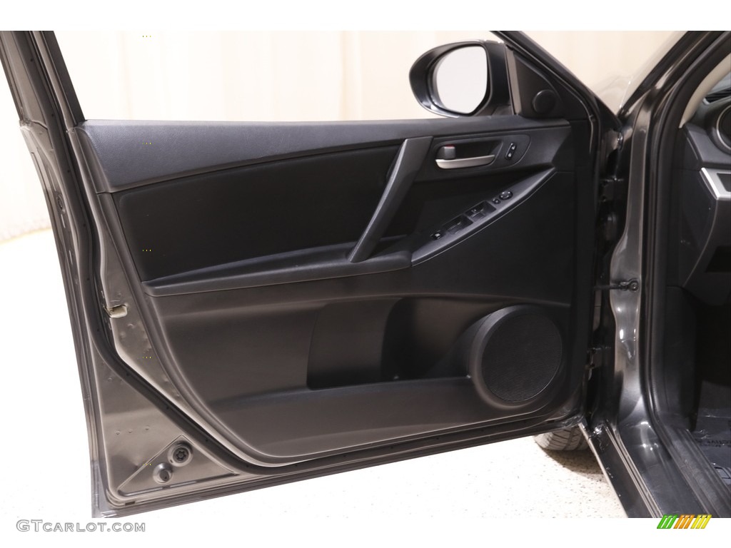 2012 MAZDA3 i Touring 4 Door - Graphite Mica / Black photo #4