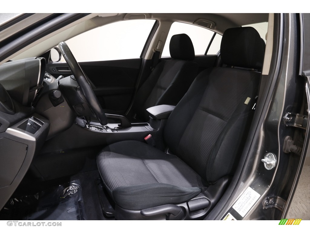 2012 MAZDA3 i Touring 4 Door - Graphite Mica / Black photo #5