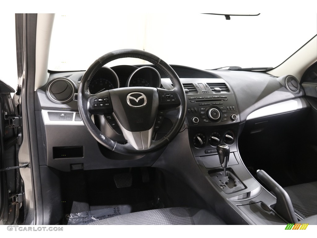 2012 MAZDA3 i Touring 4 Door - Graphite Mica / Black photo #6