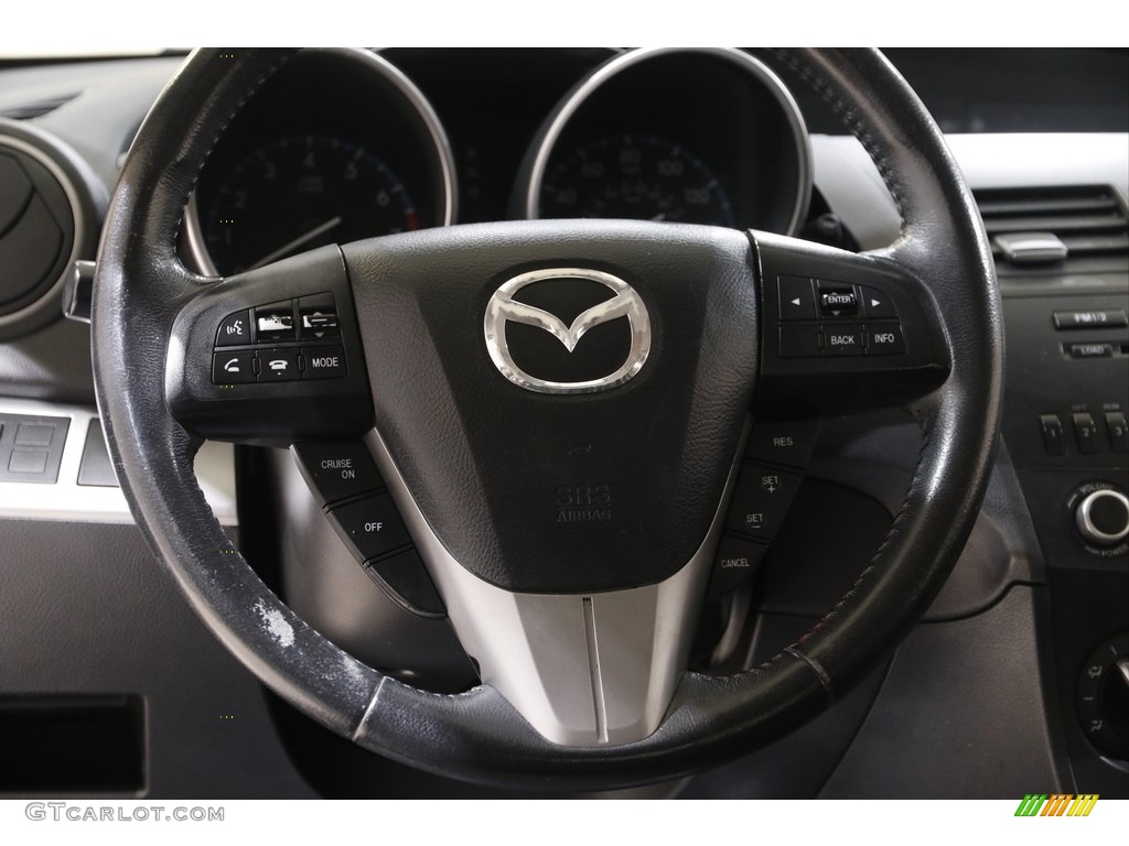 2012 MAZDA3 i Touring 4 Door - Graphite Mica / Black photo #7