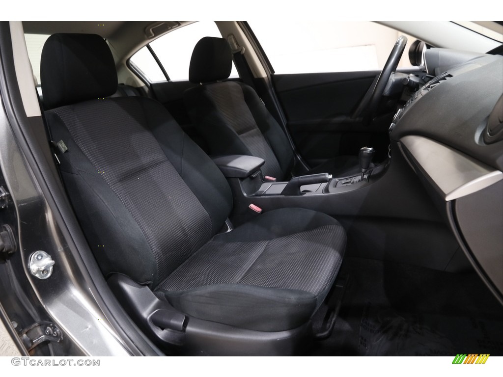 2012 MAZDA3 i Touring 4 Door - Graphite Mica / Black photo #13