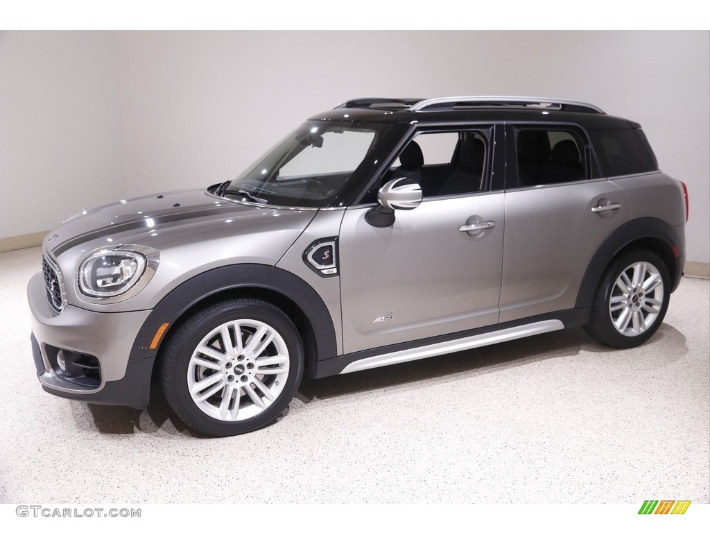 2017 Countryman Cooper S ALL4 - Melting Silver Metallic / Carbon Black photo #3