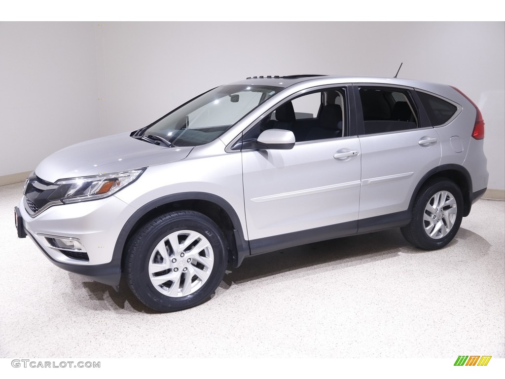 Alabaster Silver Metallic 2016 Honda CR-V EX AWD Exterior Photo #141937818