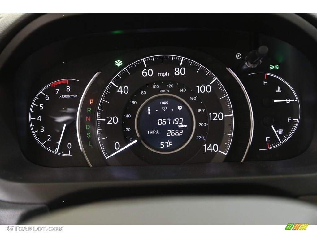 2016 Honda CR-V EX AWD Gauges Photo #141937947