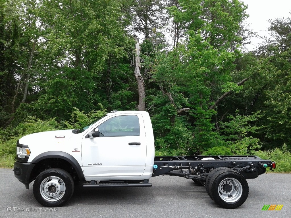 Bright White 2021 Ram 4500 Tradesman Regular Cab 4x4 Chassis Exterior Photo #141937977