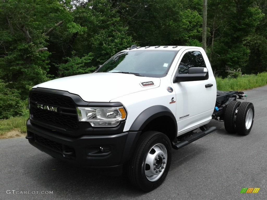 Bright White 2021 Ram 4500 Tradesman Regular Cab 4x4 Chassis Exterior Photo #141938004