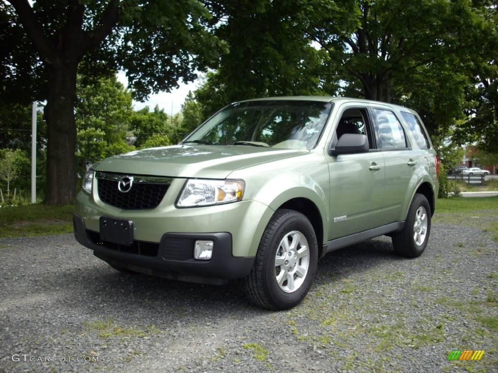 Kiwi Green Metallic Mazda Tribute