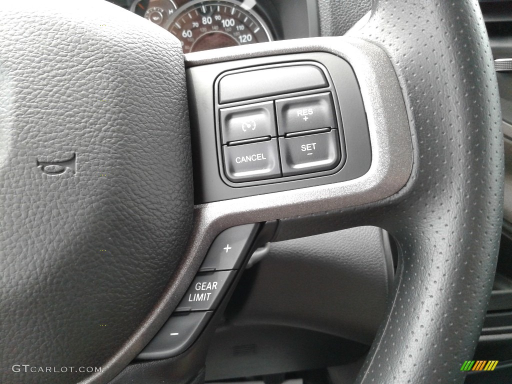 2021 Ram 4500 Tradesman Regular Cab 4x4 Chassis Diesel Gray/Black Steering Wheel Photo #141938364