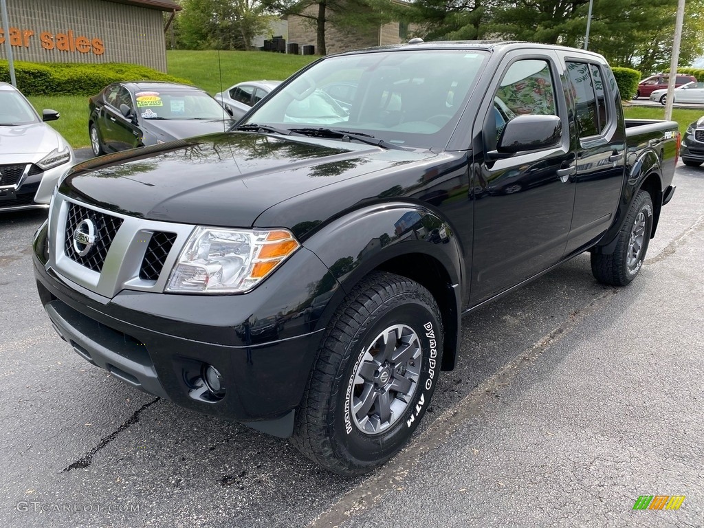 Midnight Black 2019 Nissan Frontier Pro-4X Crew Cab 4x4 Exterior Photo #141938562