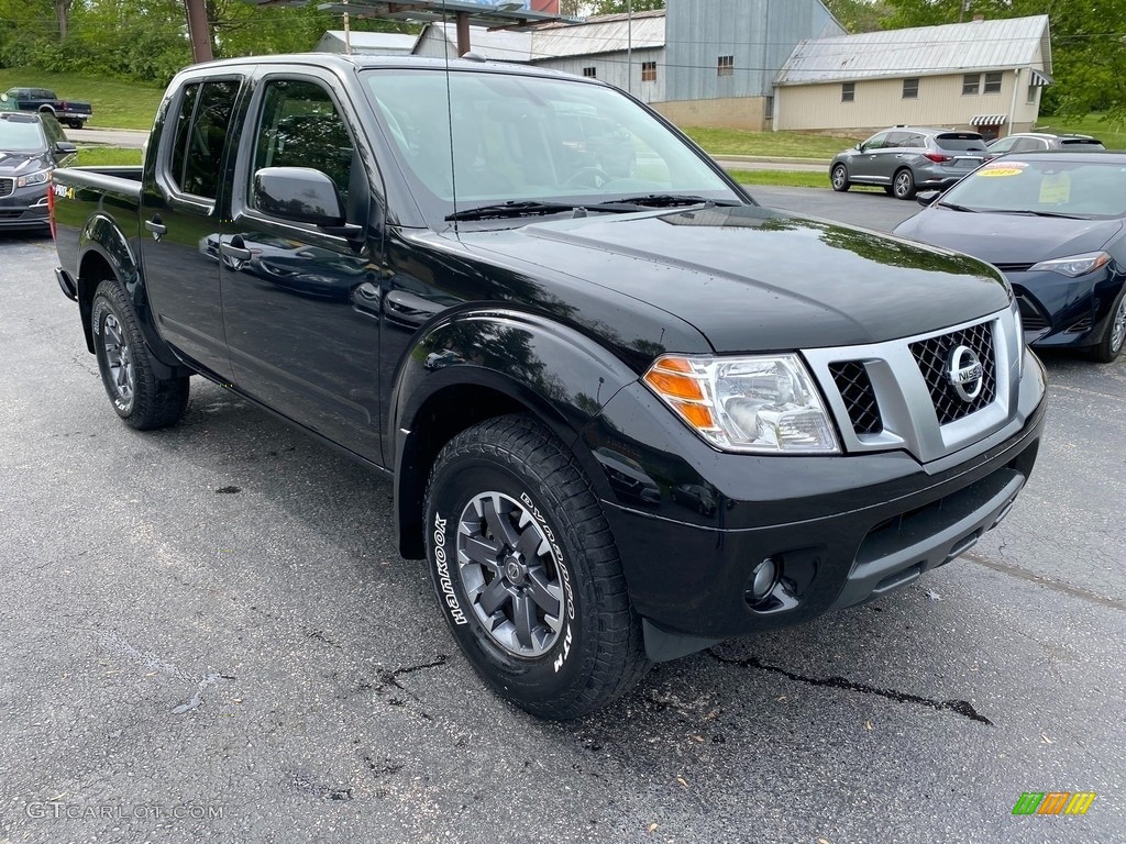 Midnight Black 2019 Nissan Frontier Pro-4X Crew Cab 4x4 Exterior Photo #141938616