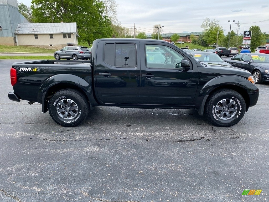 Midnight Black 2019 Nissan Frontier Pro-4X Crew Cab 4x4 Exterior Photo #141938648