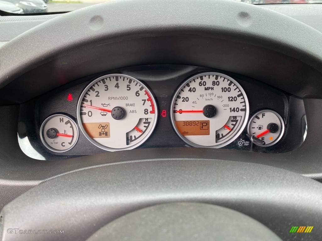 2019 Nissan Frontier Pro-4X Crew Cab 4x4 Gauges Photo #141938895