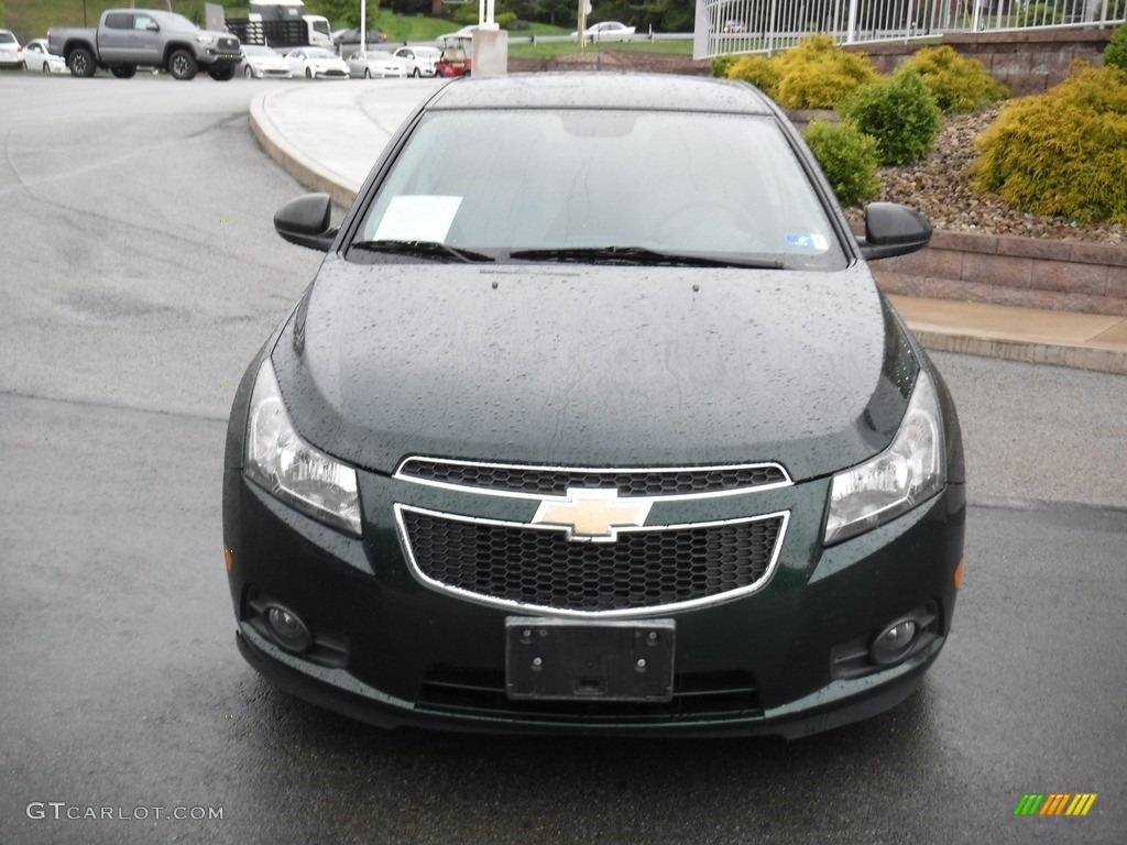 2014 Cruze LS - Rainforest Green Metallic / Jet Black/Medium Titanium photo #8