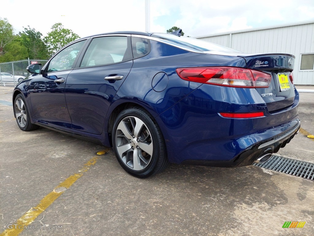 2019 Optima S - Horizon Blue / Black photo #10