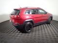 2015 Deep Cherry Red Crystal Pearl Jeep Cherokee Trailhawk 4x4  photo #17