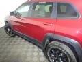 2015 Deep Cherry Red Crystal Pearl Jeep Cherokee Trailhawk 4x4  photo #18