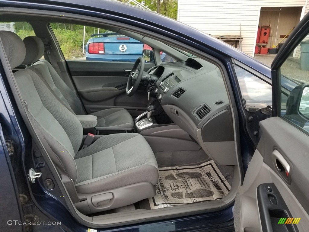 2011 Civic LX Sedan - Royal Blue Pearl / Gray photo #15