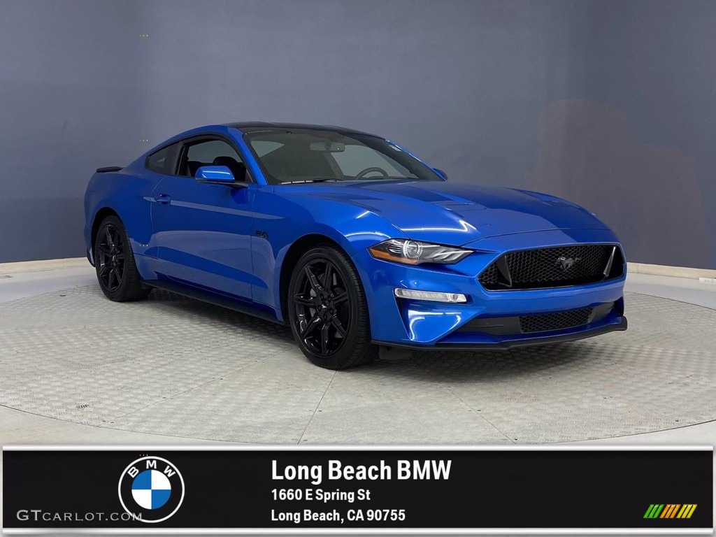 2019 Velocity Blue Ford Mustang GT Fastback 141932853 Car Color Galleries