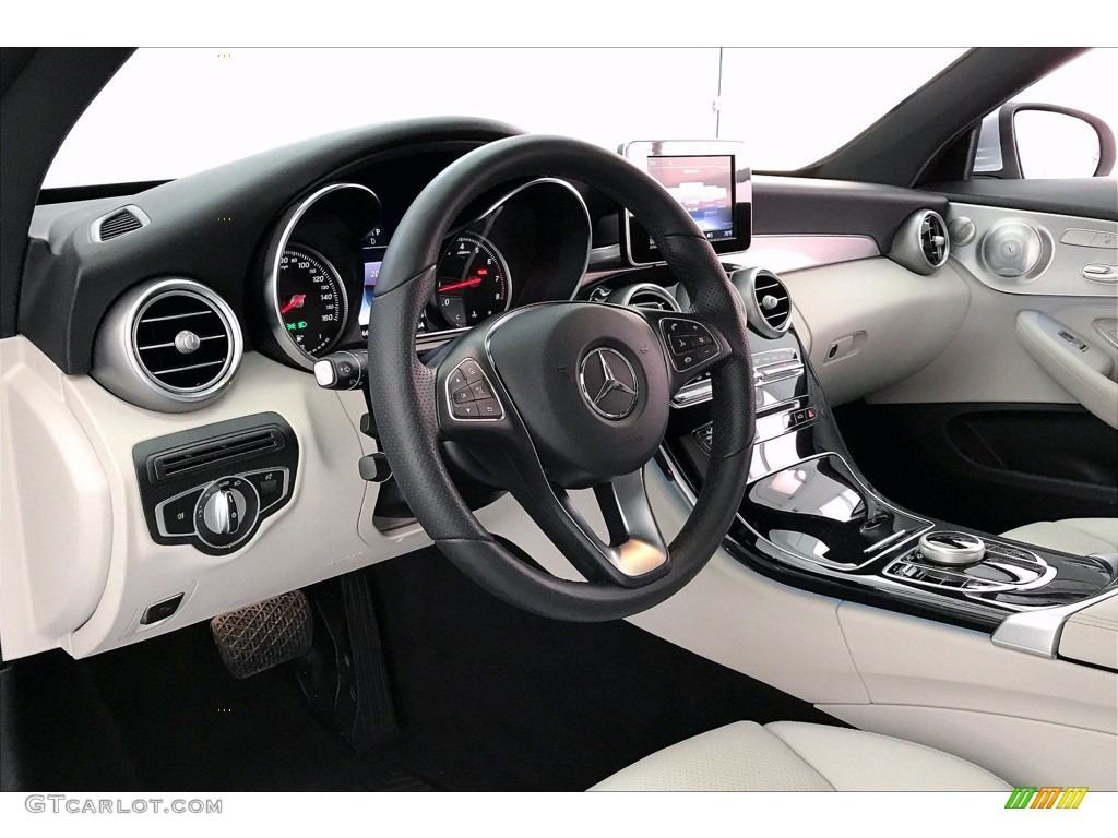 2018 C 300 Coupe - Diamond Silver Metallic / Crystal Grey/Black photo #14