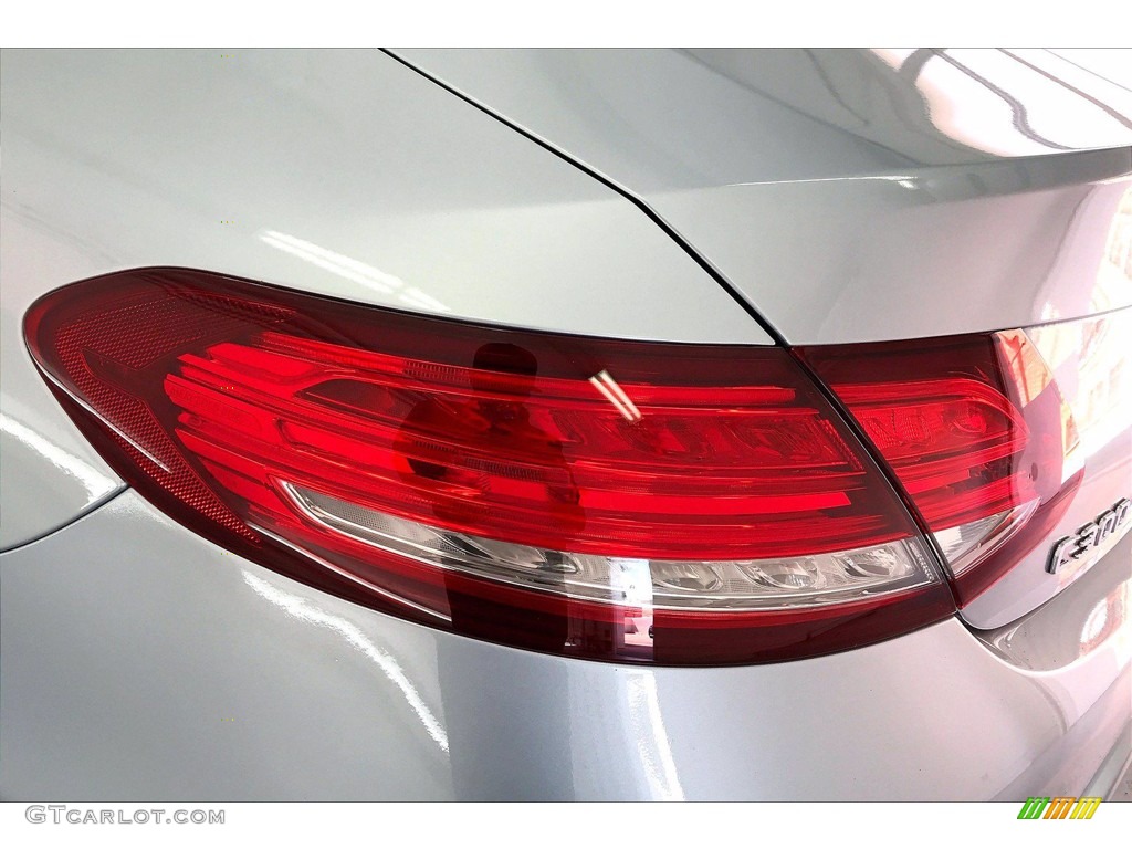 2018 C 300 Coupe - Diamond Silver Metallic / Crystal Grey/Black photo #29