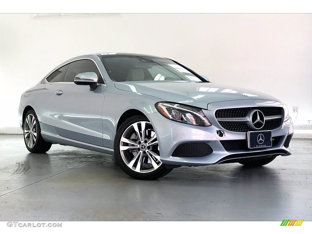 2018 C 300 Coupe - Diamond Silver Metallic / Crystal Grey/Black photo #34