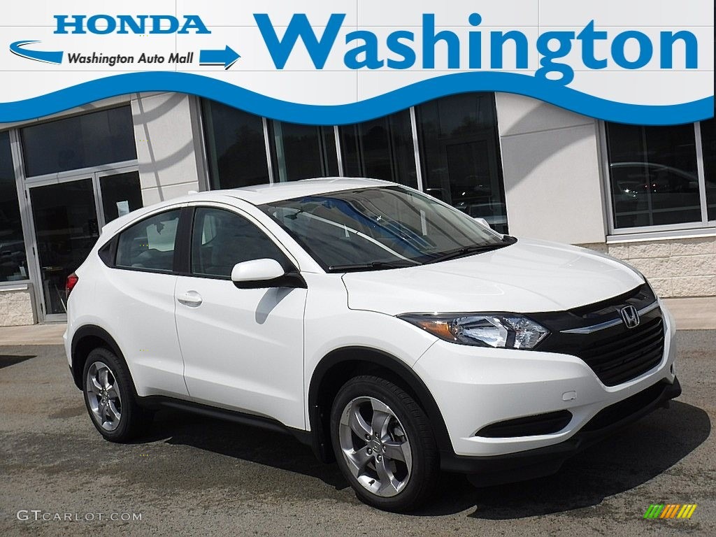 2018 HR-V LX AWD - White Orchid Pearl / Gray photo #1