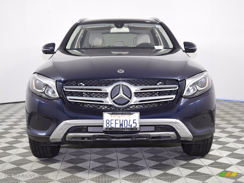 2018 GLC 300 4Matic - Lunar Blue Metallic / Silk Beige/Black photo #8