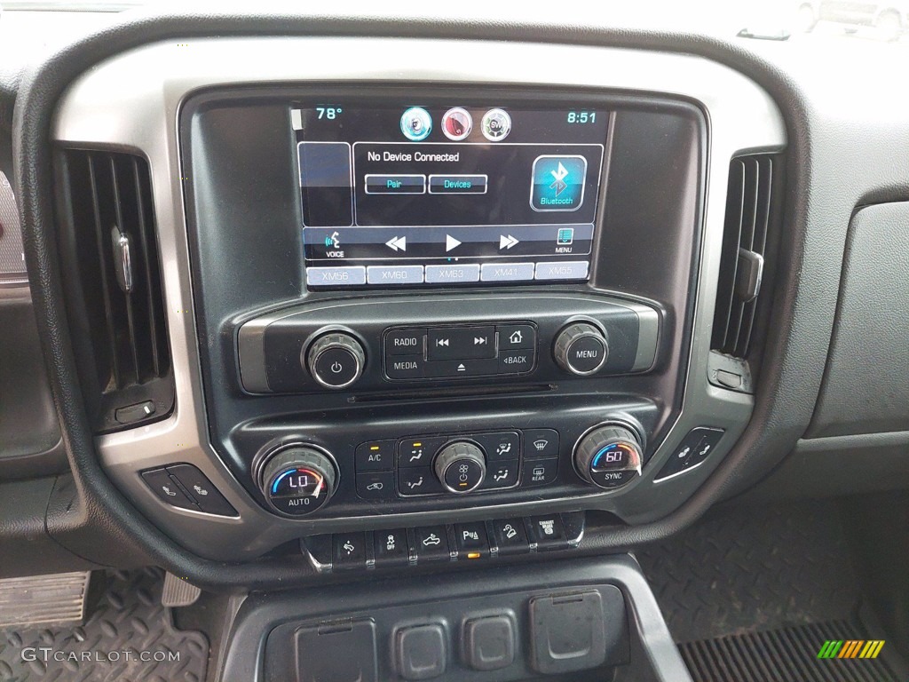 2016 Chevrolet Silverado 2500HD LT Crew Cab 4x4 Controls Photo #141942948