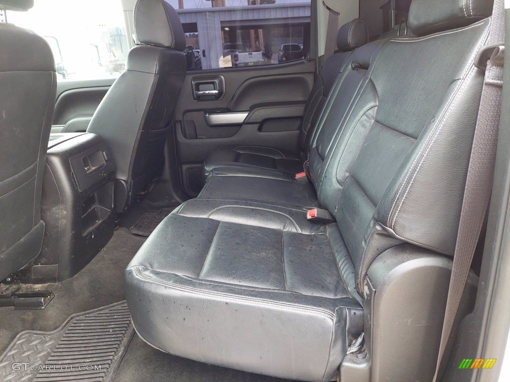 2016 Chevrolet Silverado 2500HD LT Crew Cab 4x4 Rear Seat Photo #141943014
